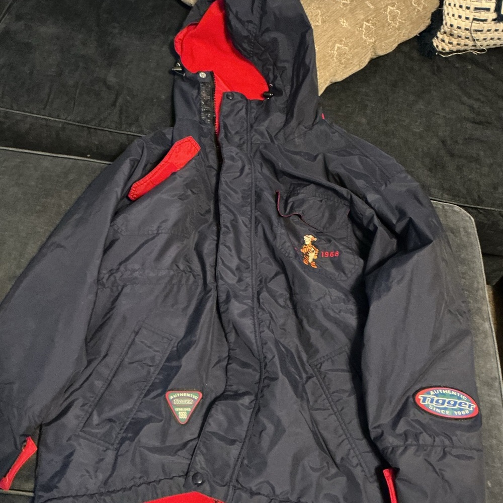 Disney Navy and Red Women's Raincoat
